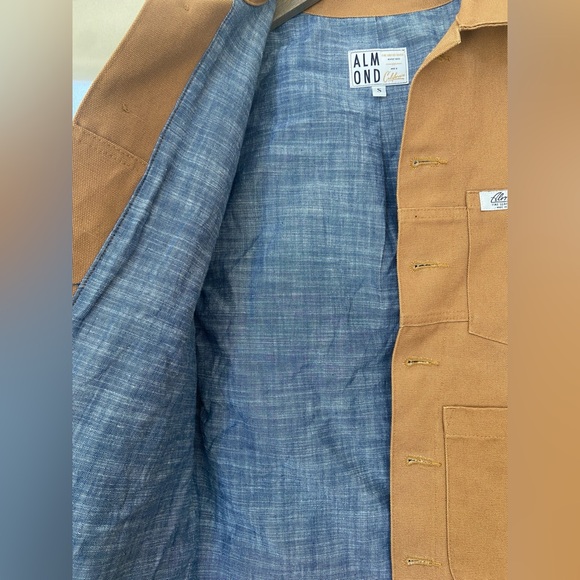 Almond Surfboards Workwear Jacket Coat - Picture 3 of 6